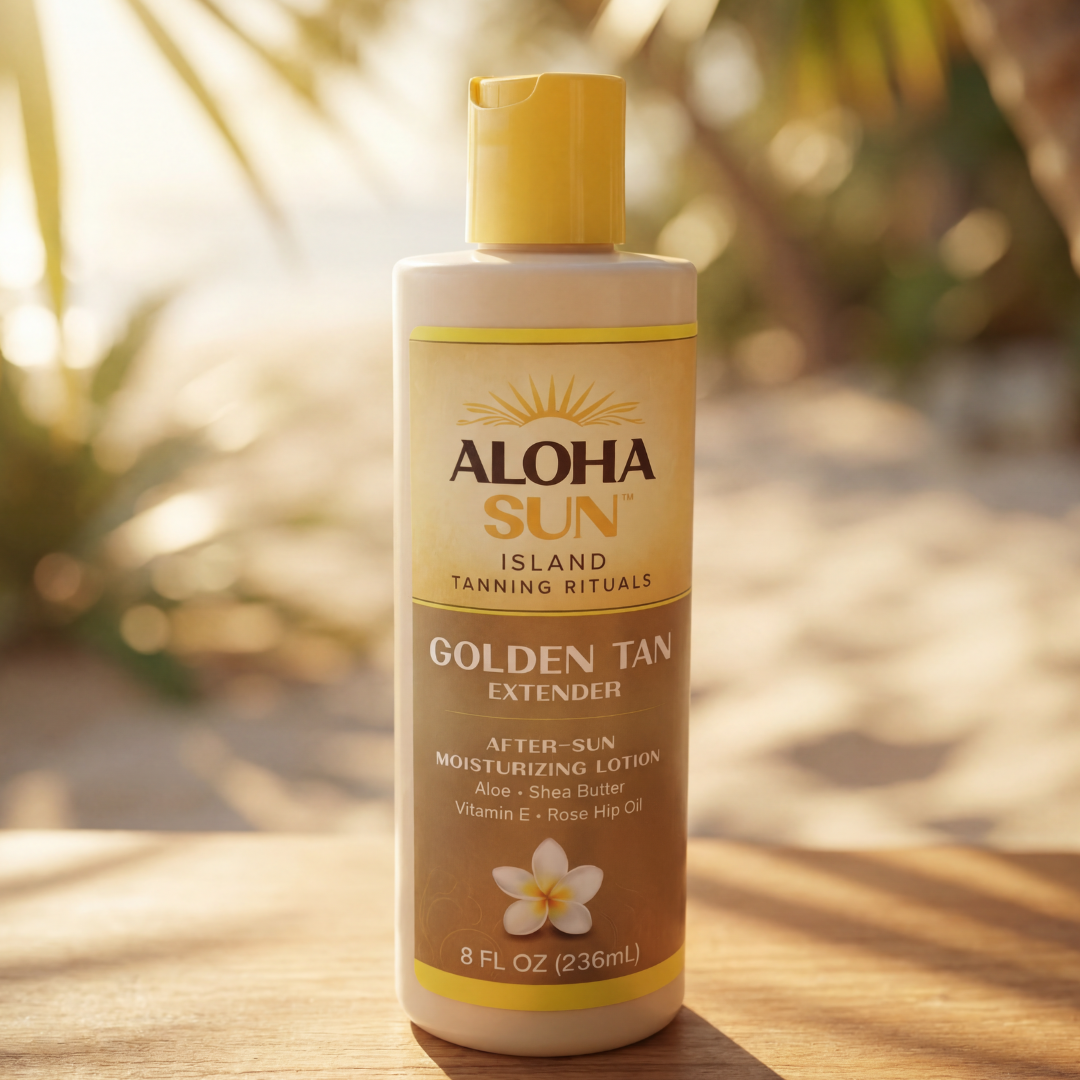 Golden Tan Extender — After-Sun Moisturizing Lotion