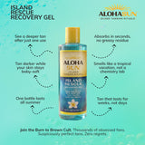 Island Rescue Recovery Gel — "Burn to Brown" After-Sun Aloe