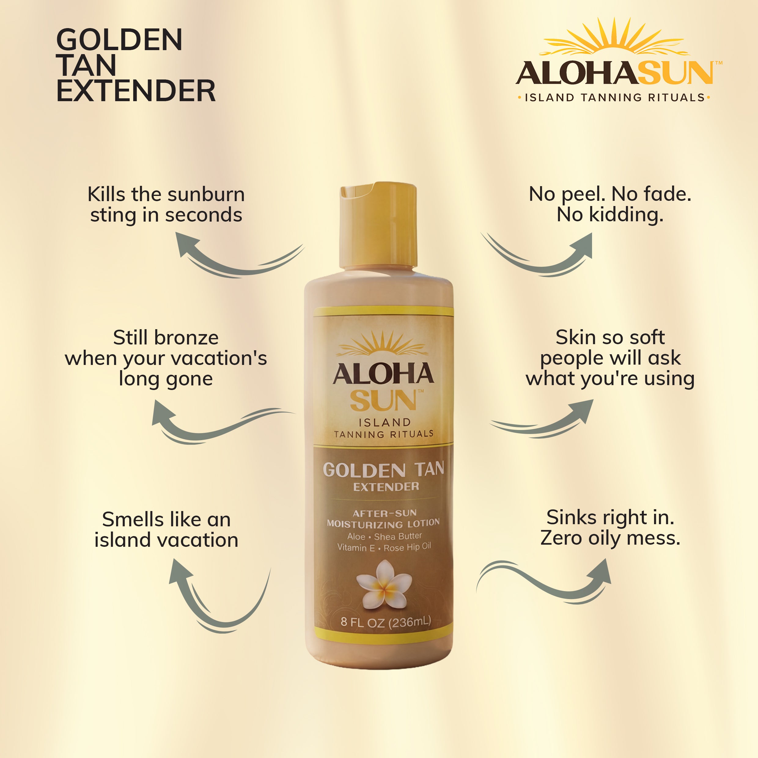 Golden Tan Extender — After-Sun Moisturizing Lotion